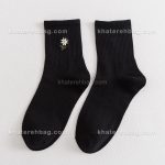 جوراب طرح بابونه (وارداتی) کد ۱۵۳۸۱ - تصویر 4